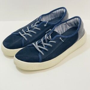 Hey Dude Cody M Coastline Shoes MENS Black Navy Lace Up Sneakers SIZE 12